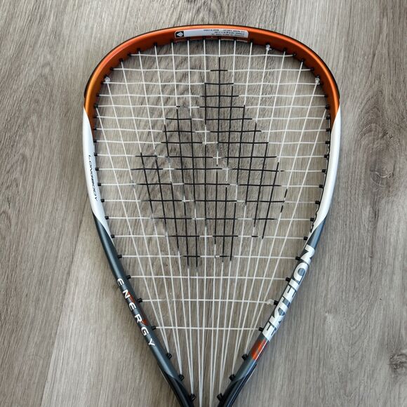 Ektelon Energy Powerfan Racquetball Racquet Power Level 900 Oversize 105 w/ Bag - Picture 2 of 10